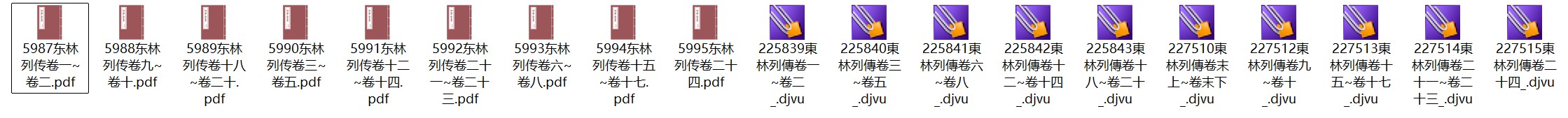 清代学者陈鼎《东林列传》二十四卷 pdf高清电子版