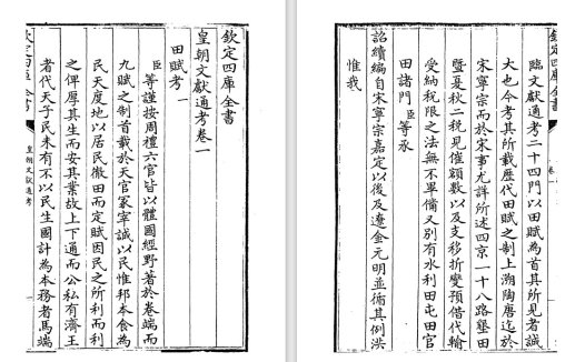 清代历史文献著作《清朝/皇朝文献通考》pdf高清电子版