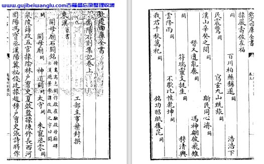 清代叶封《嵩阳石刻集记》pdf高清电子版