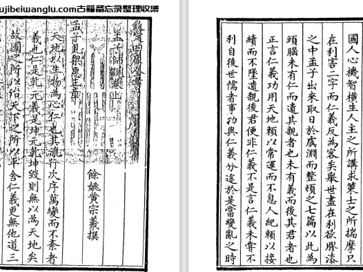 明末清初学者黄宗羲《孟子师说》pdf高清电子版