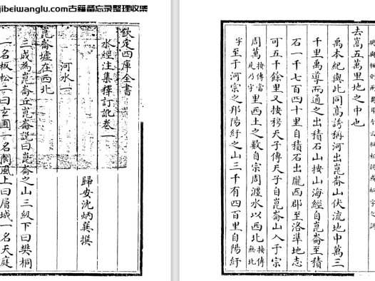 清代学者沈炳巽《水经注集释订讹》pdf高清电子版