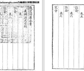 清代河北地方志《畿辅通志》pdf高清电子版