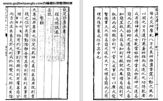 宋代程颐《程氏经说》七卷 pdf高清电子版