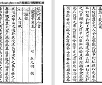 明代祝允明《怀星堂集》三十卷 pdf高清电子版下载