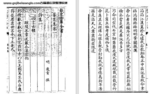 明代边贡《华泉集》十四卷 pdf高清电子版下载